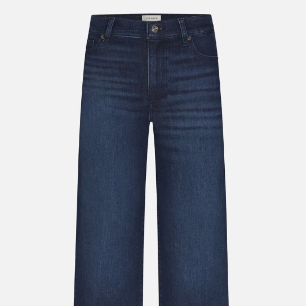 FRAME women's Le Slim Palazzo jeans size 28 blue in EUC